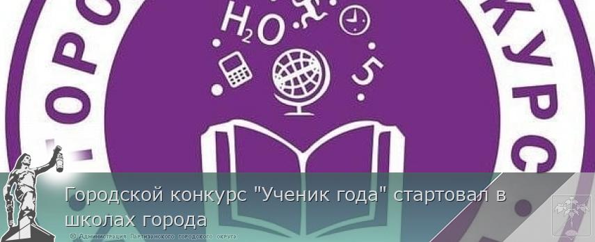 Городской конкурс "Ученик года" стартовал в школах города | Администрация муниципального округа город Партизанск Приморского края Официальный сайт